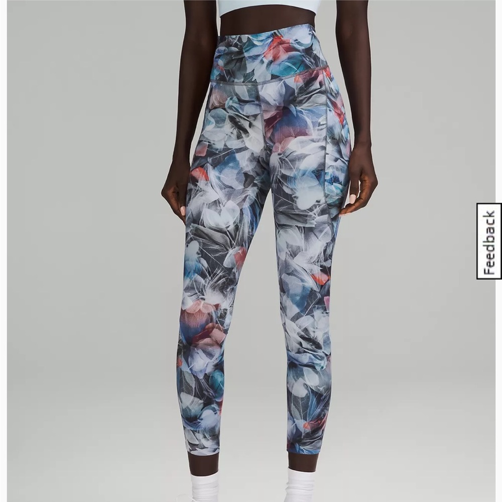 Lululemon fast and free high rise with pockets - size 6
